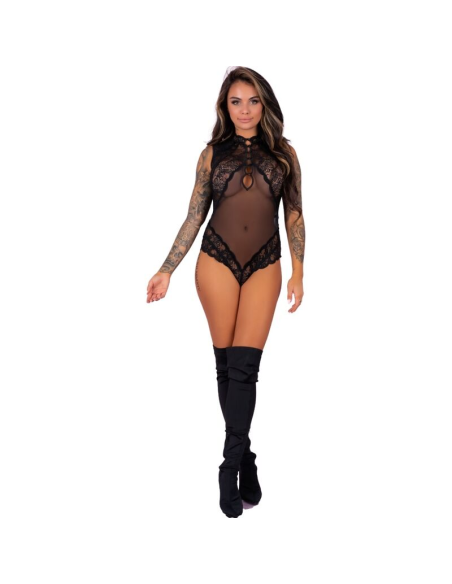 LIVCO CORSETTI FASHION - SAGEN LC 90694 BODY NEGRO S-M