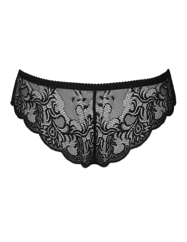 LIVCO CORSETTI FASHION - LOVE STORY LC 90679 PANTY CROTCHLESS NEGRO S-M