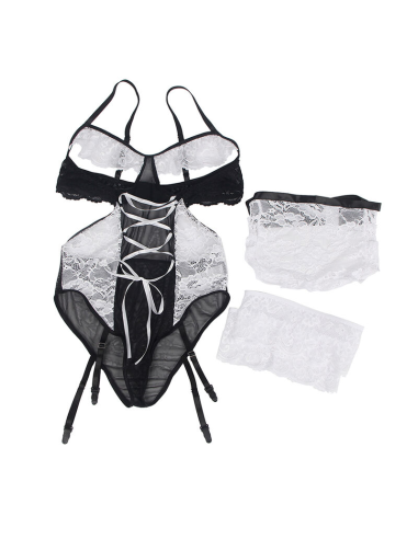 SUBBLIME - DISFRAZ SIRVIENTA BODY S-M