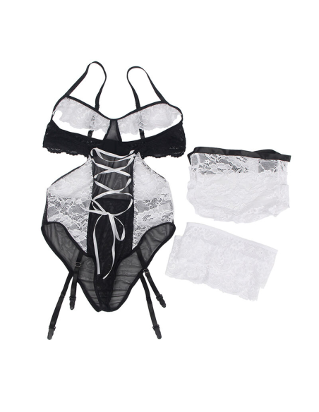 SUBBLIME - DISFRAZ SIRVIENTA BODY S-M