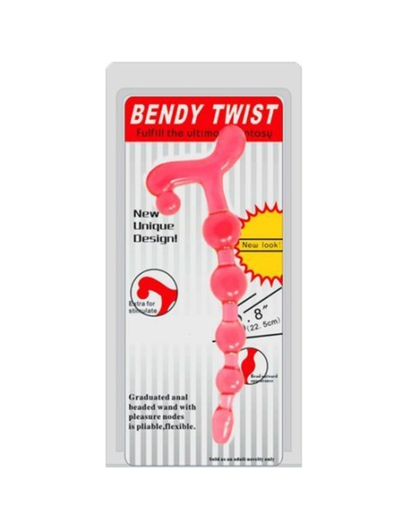 BAILE - BENDY TWIST Bolas Anales Rojas | SexPlace.MX