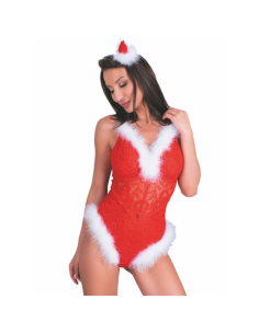 LIVCO CORSETTI FASHION - NAUGHTY SANTA LC 90706 BODY NAVIDEÑO S-M