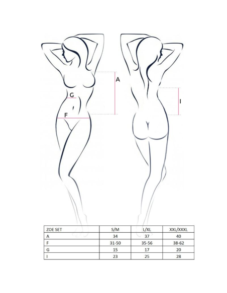 PASSION - WOMAN ZOE SET TALLA S-M