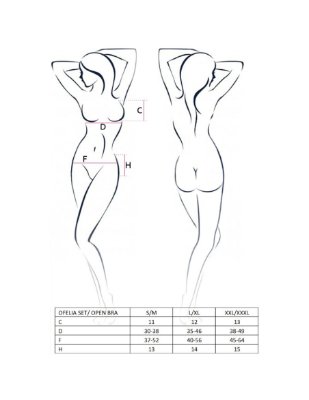 PASSION - WOMAN OFELIA SET TALLA S-M