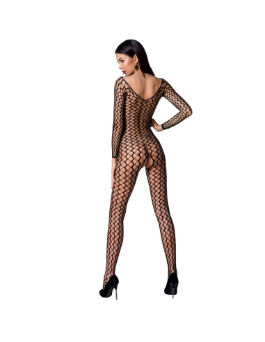 PASSION - WOMAN BS068 BODYSTOCKING NEGRO TALLA ÚNICA