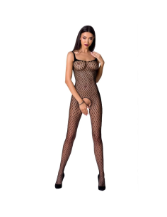 PASSION - WOMAN BS071 BODYSTOCKING NEGRO TALLA ÚNICA
