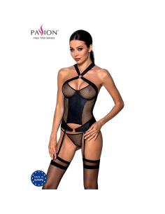 PASSION - AMANDA CORSET CUERO ECOLOGICO S-M