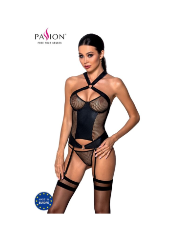 PASSION - AMANDA CORSET CUERO ECOLOGICO S-M