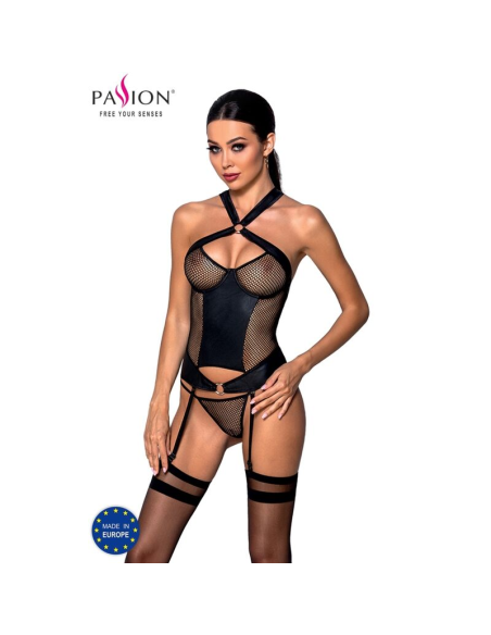 PASSION - AMANDA CORSET CUERO ECOLOGICO S-M