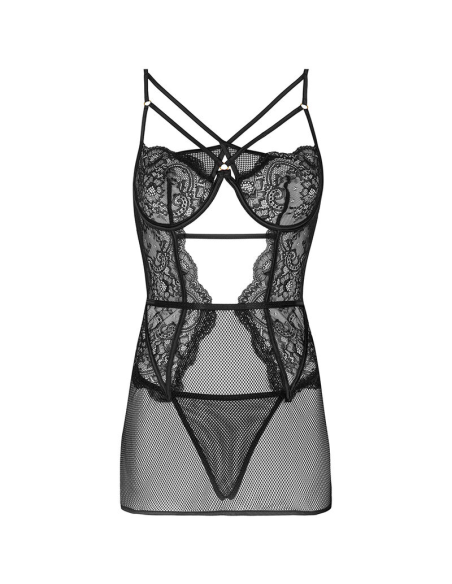 LIVCO CORSETTI FASHION - BARIRIN LC 90633 FALDA PANTY NEGRO S-M