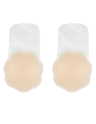 BYE-BRA - ELEVADOR PECHO PUSH-UP SILICONA NATURAL TALLA M