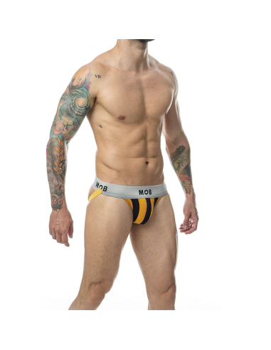MOB - JOCK CLASICO STRIPE NARANJA TALLA L