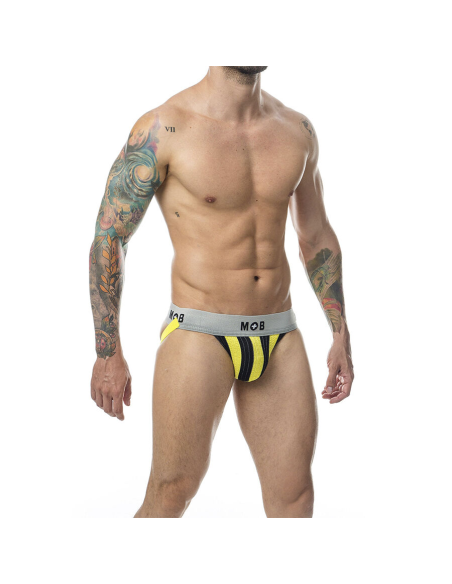 MOB - JOCK CLASICO STRIPE AMARILLO TALLA L