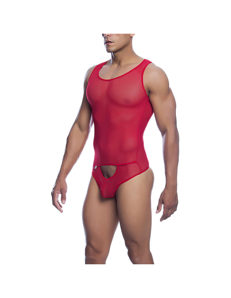 MOB - BODYSHEER TRANSPARTE ROJO TALLA L-XL