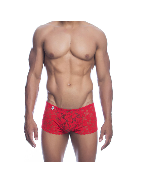 MOB - BOXER ENCAJE ROJO TALLA L-XL