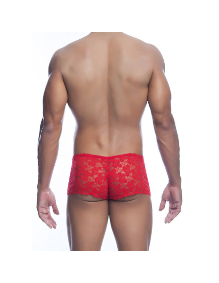 MOB - BOXER ENCAJE ROJO TALLA L-XL