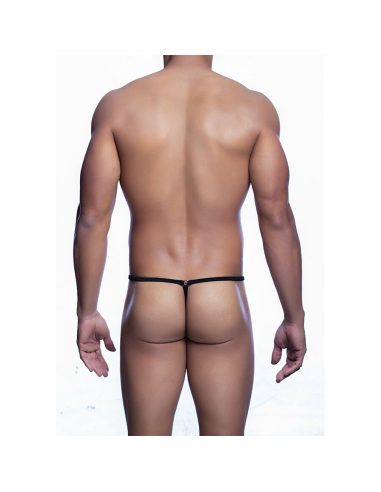 MOB - TANGA NEGRO CON FORMA DE LAGRIMA TALLA L-XL