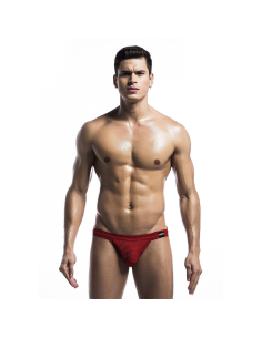 MOB - BAÑADOR FETISH JOCKSTRAP ROJO TALLA L