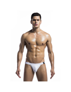 MOB - BAÑADOR FETISH JOCKSTRAP BLANCO TALLA L