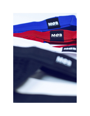 MOB - BAÑADOR FETISH JOCKSTRAP BLANCO TALLA L