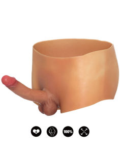 HIDDEN DESIRE - ALTER EGO BÓXER CON PENE 18 CM NATURAL TALLA S-M