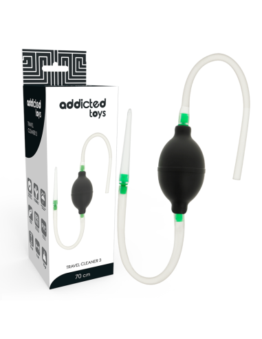 ADDICTED TOYS - KIT ENEMA NEGRO