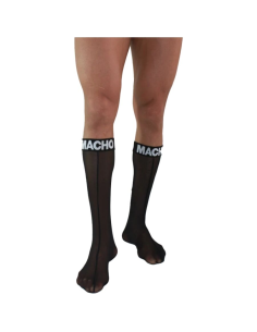 MACHO - CALCETINES FINOS NEGRO TALLA ÚNICA