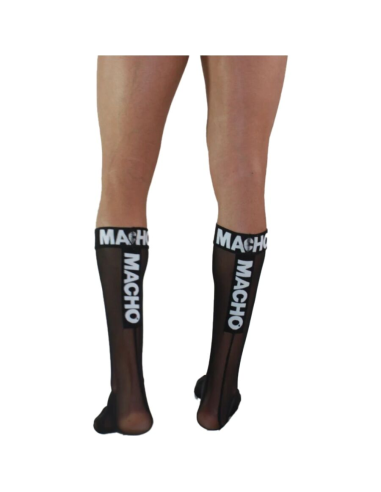 MACHO - CALCETINES FINOS NEGRO TALLA ÚNICA