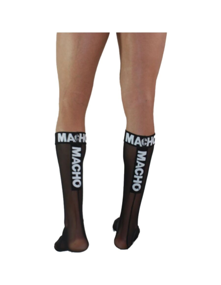 MACHO - CALCETINES FINOS NEGRO TALLA ÚNICA