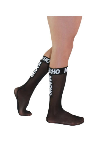 MACHO - CALCETINES FINOS NEGRO TALLA ÚNICA
