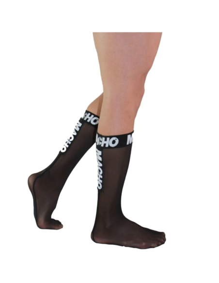 MACHO - CALCETINES FINOS NEGRO TALLA ÚNICA