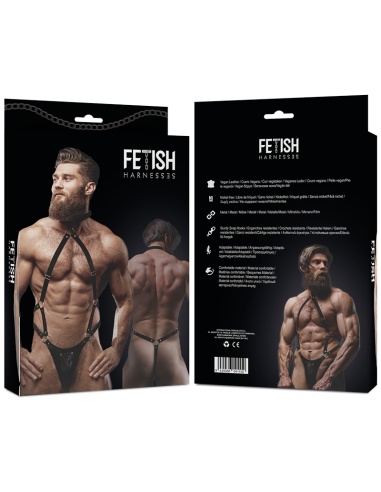 FETISH SUBMISSIVE ATTITUDE - ARNÉS ECOPIEL JOCK STRAP HOMBRE