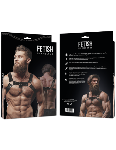 FETISH SUBMISSIVE ATTITUDE - ARNÉS ECOPIEL PECHO HOMBRE