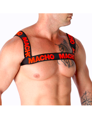 MACHO - ARNÉS DOBLE ROJO