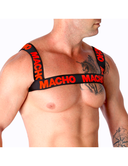 MACHO - ARNÉS DOBLE ROJO