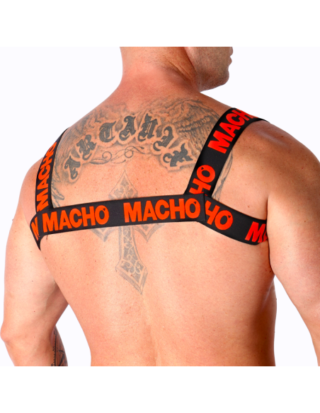 MACHO - ARNÉS DOBLE ROJO
