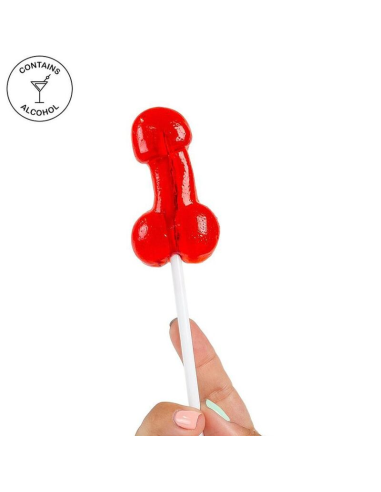 SECRETPLAY - PIRULETA PENE GOMINOLA CON ALCOHOL DAIQUIRI DE FRESA