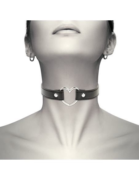 COQUETTE CHIC DESIRE - COLLAR CUERO VEGANO ACCESORIO WOMAN CORAZÓN
