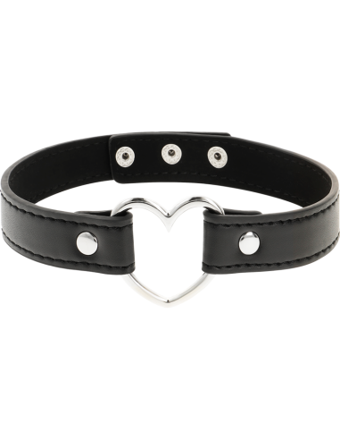 COQUETTE CHIC DESIRE - COLLAR CUERO VEGANO ACCESORIO WOMAN CORAZÓN