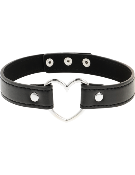 COQUETTE CHIC DESIRE - COLLAR CUERO VEGANO ACCESORIO WOMAN CORAZÓN