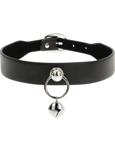 COQUETTE CHIC DESIRE - COLLAR CUERO VEGANO ACCESORIO WOMAN CASCABEL-ARO