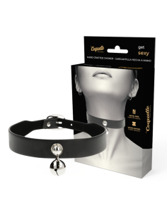 COQUETTE CHIC DESIRE - COLLAR CUERO VEGANO ACCESORIO WOMAN CASCABEL