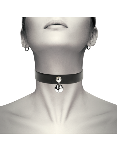 COQUETTE CHIC DESIRE - COLLAR CUERO VEGANO ACCESORIO WOMAN CASCABEL