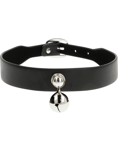 COQUETTE CHIC DESIRE - COLLAR CUERO VEGANO ACCESORIO WOMAN CASCABEL