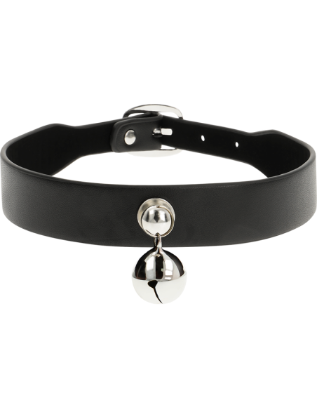 COQUETTE CHIC DESIRE - COLLAR CUERO VEGANO ACCESORIO WOMAN CASCABEL