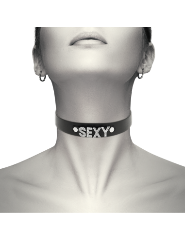 COQUETTE CHIC DESIRE - CHOKER CUERO VEGANO SEXY