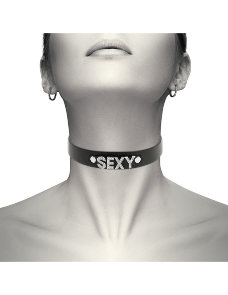 COQUETTE CHIC DESIRE - CHOKER CUERO VEGANO SEXY