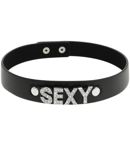 COQUETTE CHIC DESIRE - CHOKER CUERO VEGANO SEXY