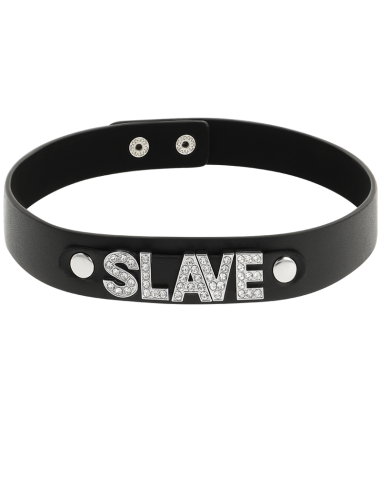 COQUETTE CHIC DESIRE - CHOKER CUERO VEGANO SLAVE