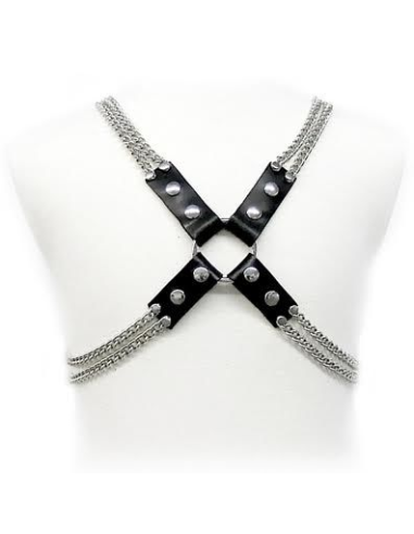 LEATHER BODY - CHAIN HARNESS